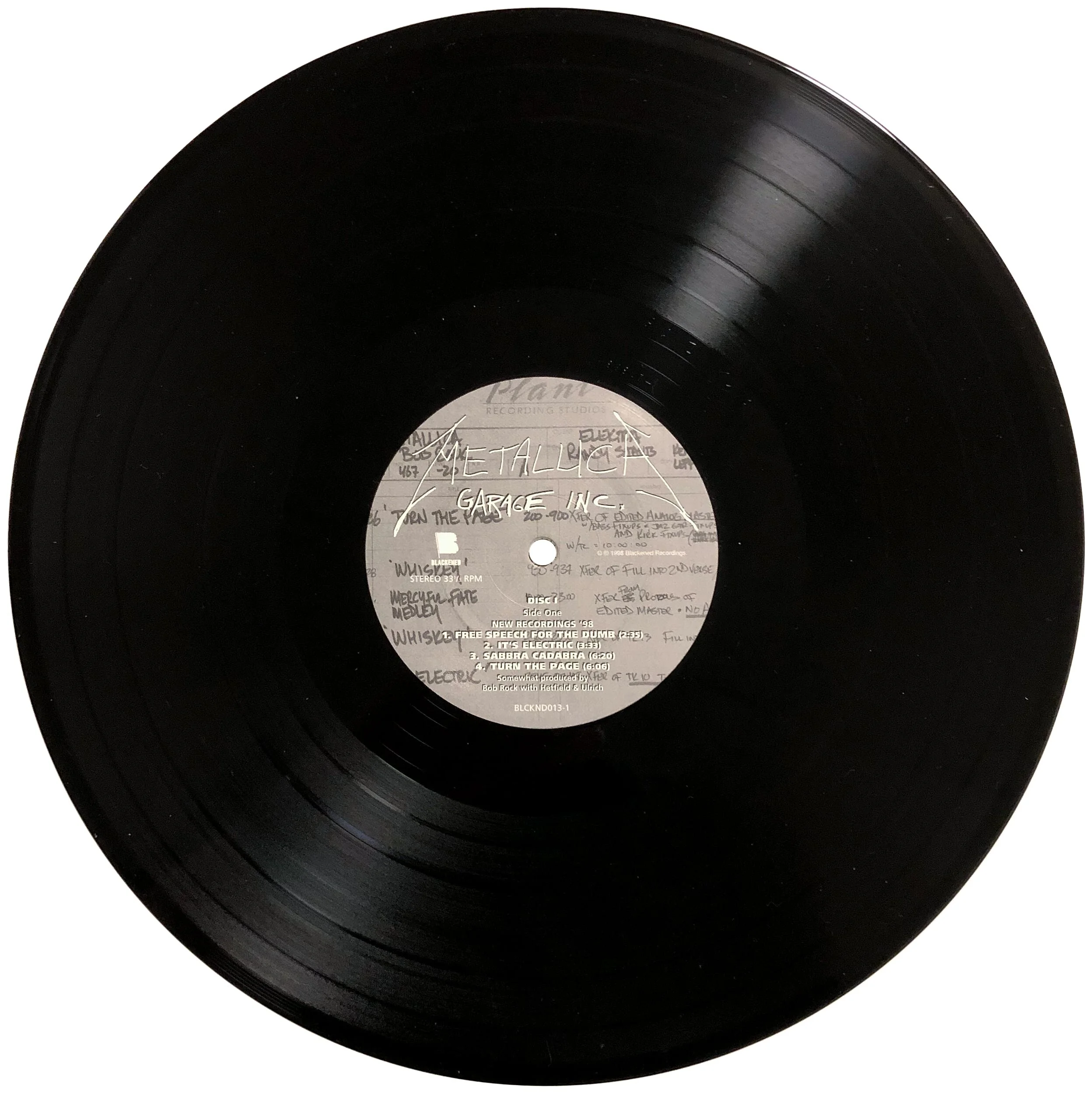 レア！llica Garage Inc. レコード METALLICA/GARAGE INC. | RECORD SHOP CONQUEST/レコードショップコン